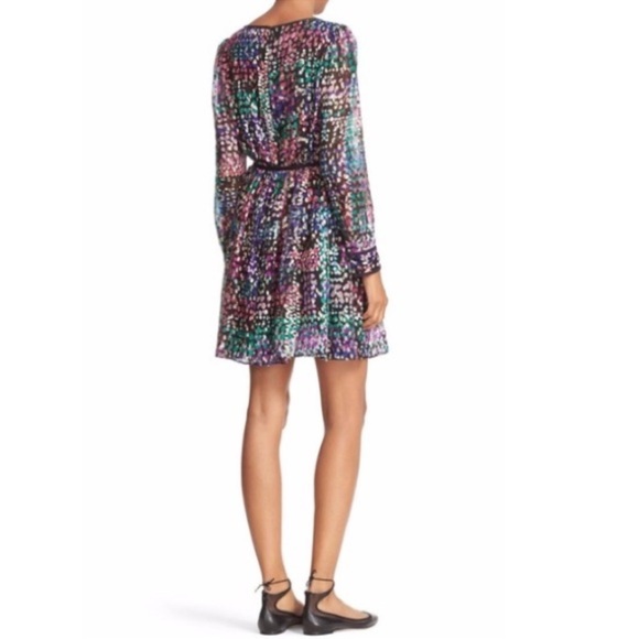 1084 NWT Kate Spade Metallic Multi Dot Mini Dress Size 0 - Picture 2 of 9